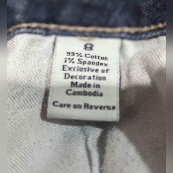 Simply Vera Wang jeans, size 8 misses - Picture 6 of 6